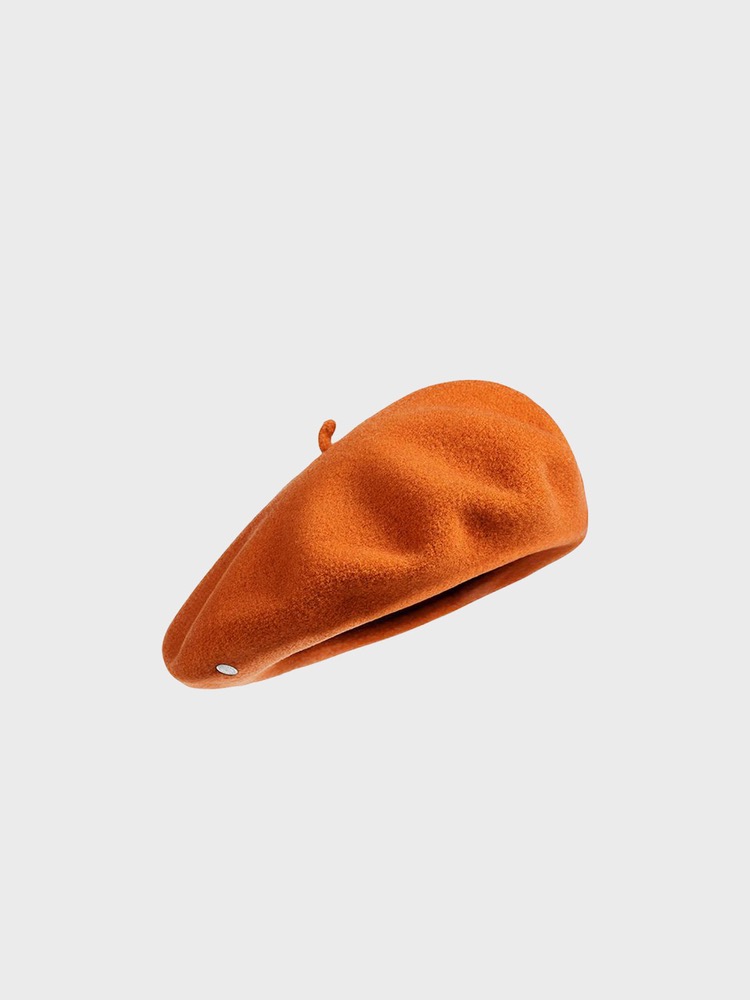 Authentique Wool Beret [Orange]