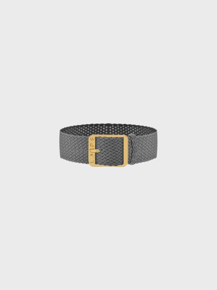 Perlon Watch Band/Gold [Gray]