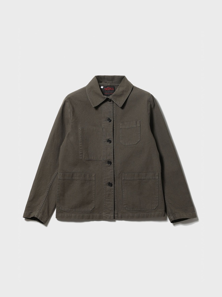 Workwear jacket  - Cotton [Dark Khaki ]
