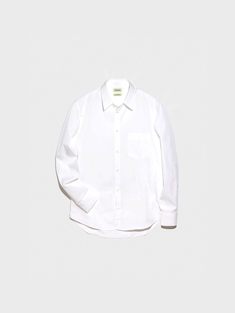 Essential Shirt [Italian Poplin Off White]