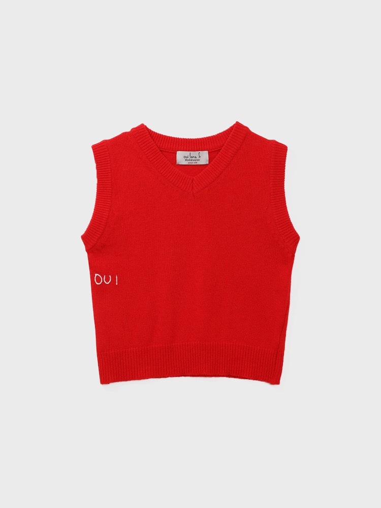Pull Ouioui [Rouge]
