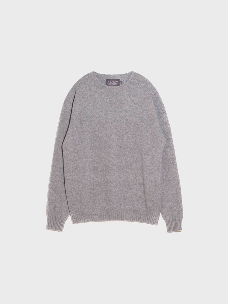 Cashmere Crewneck Sweater [Felt Grey]