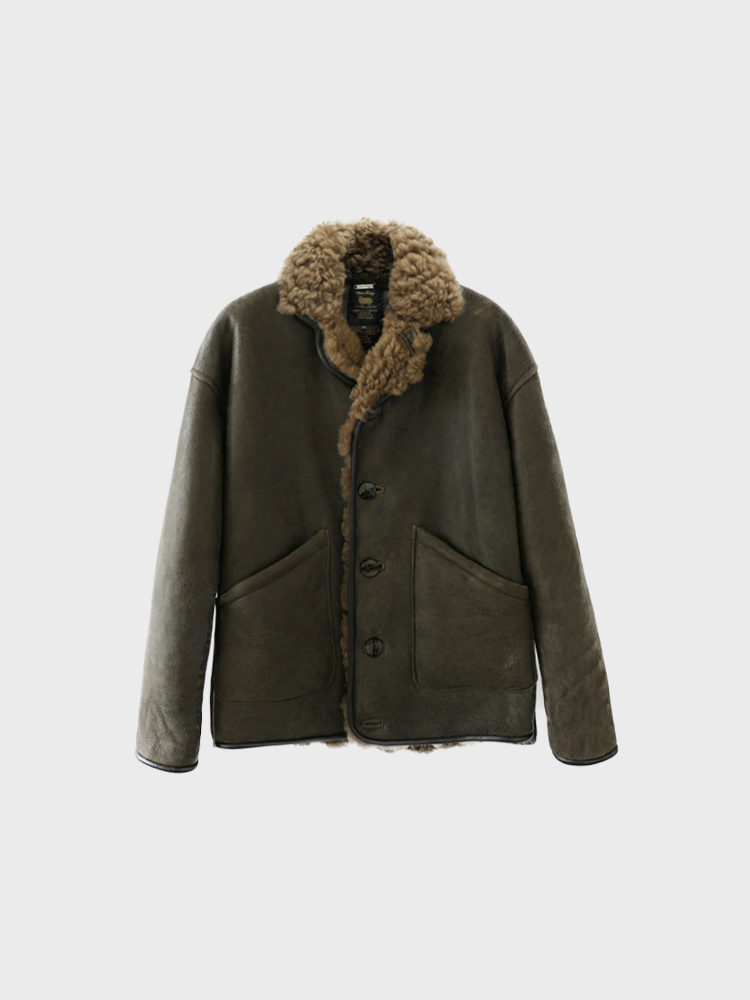 Mason Shearling Sheepskin Jacket [IZL Brown]