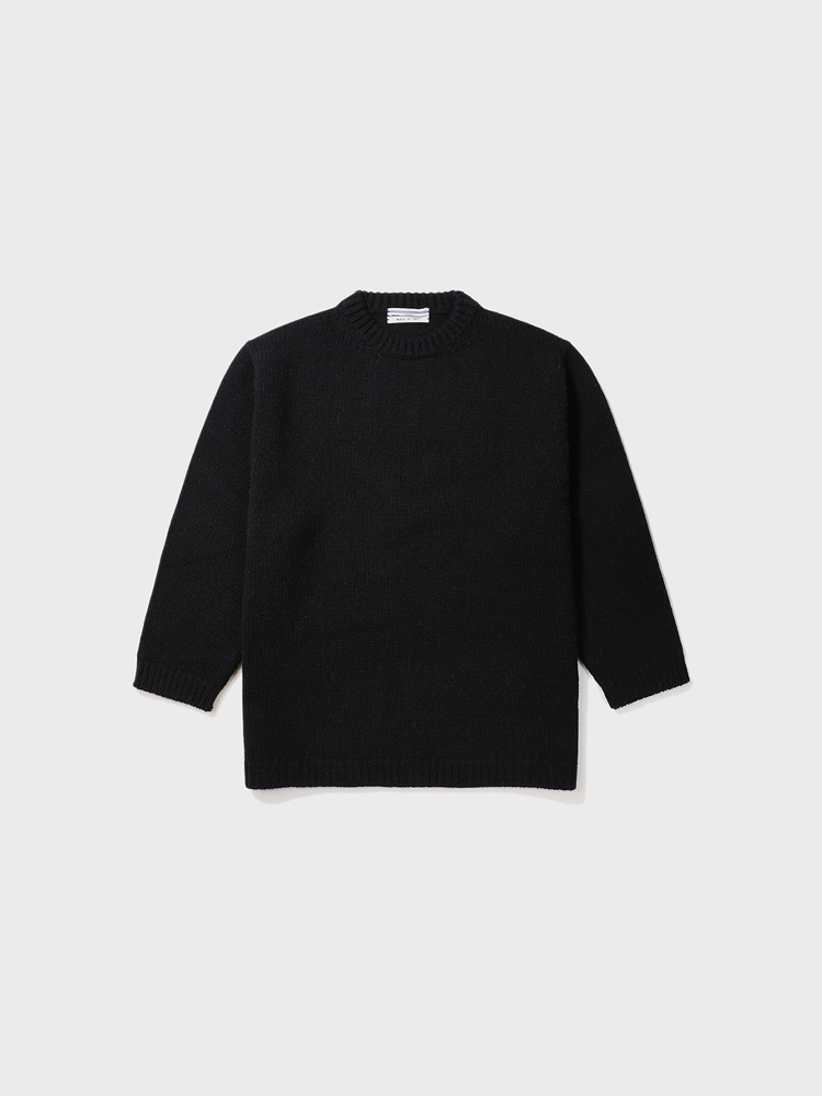 Camel Maxi Sweater [Black]
