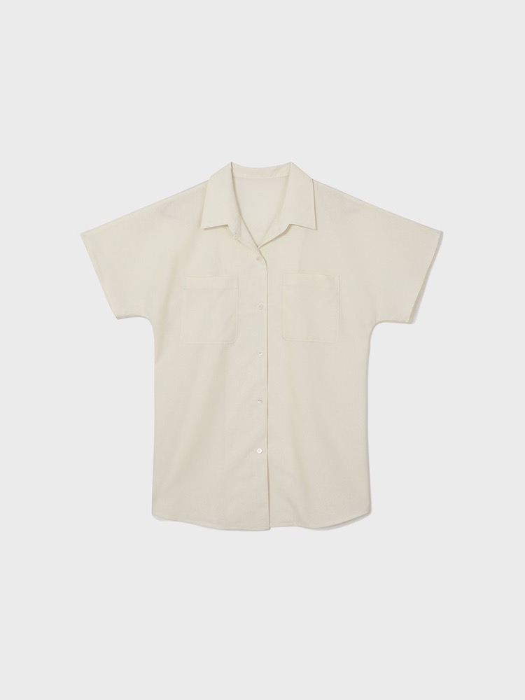 Summer Wool Shirt [Ivory]