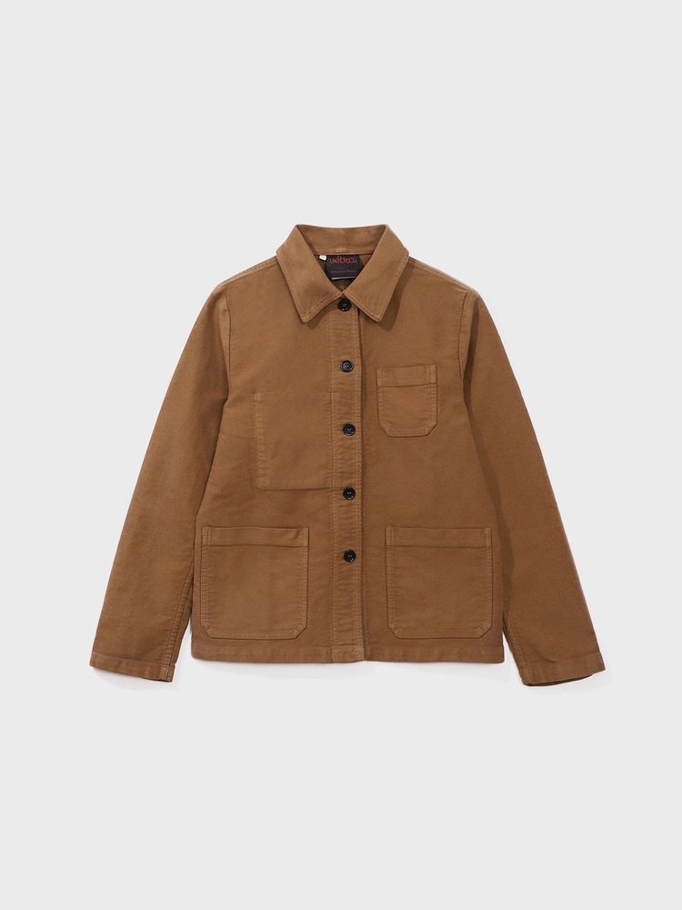 Workwear jacket  - Moleskin [Sand]