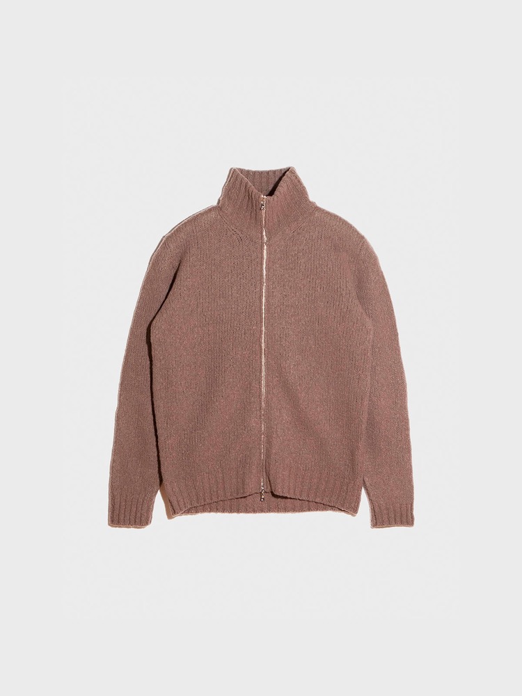 Zipped Sweater [Undyed Taupe]