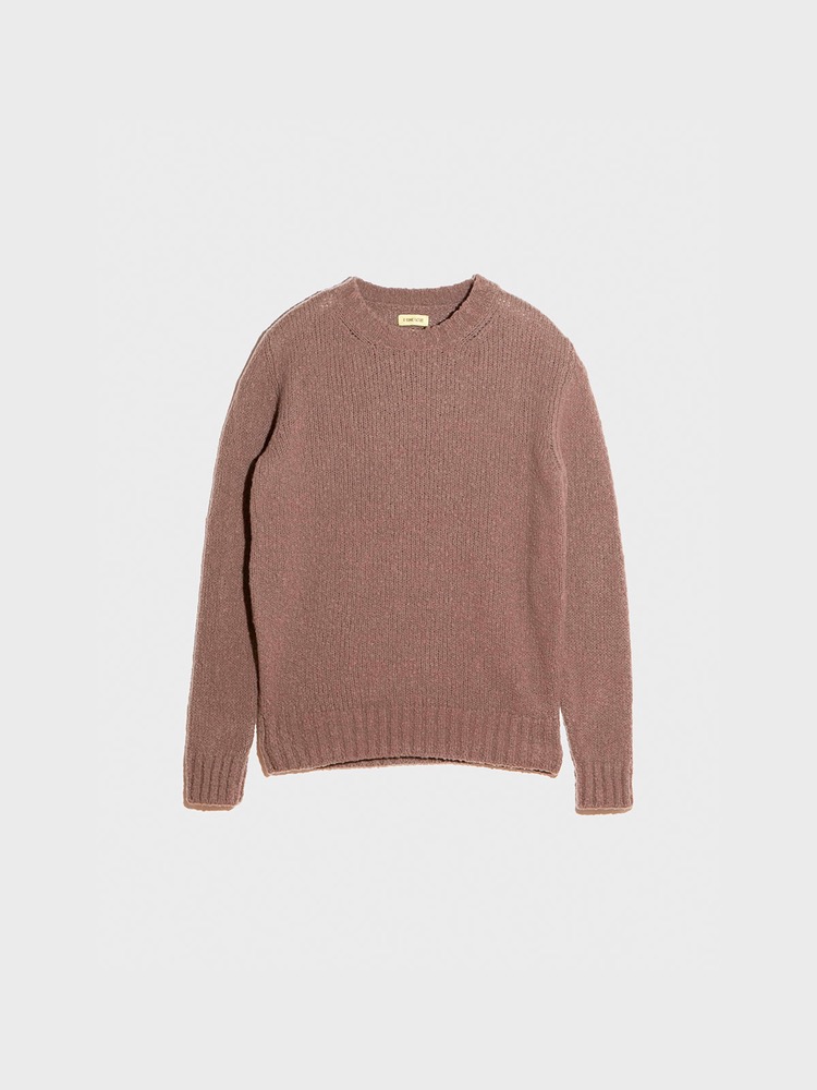 Crew Neck Sweater [Undyed Taupe]