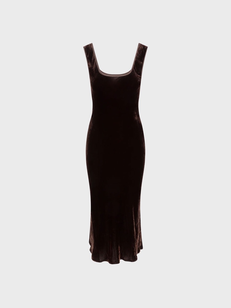 Sienna Dress [Dark Brown]