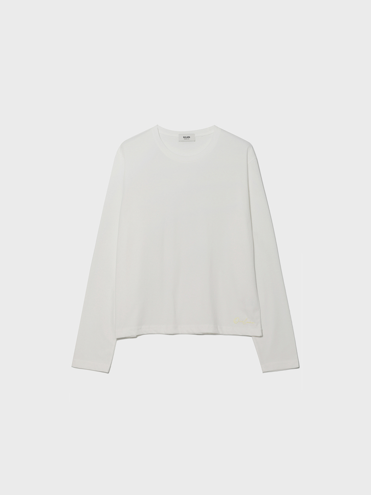 Emma Long T-shirt  [White]