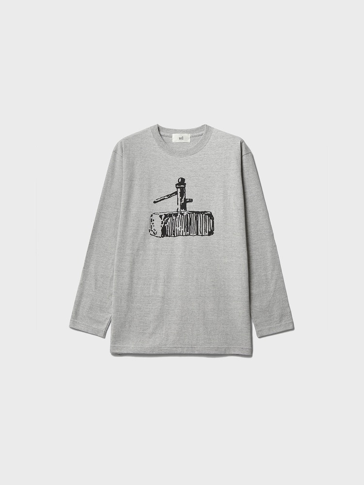 Well T shirt [Gray]
