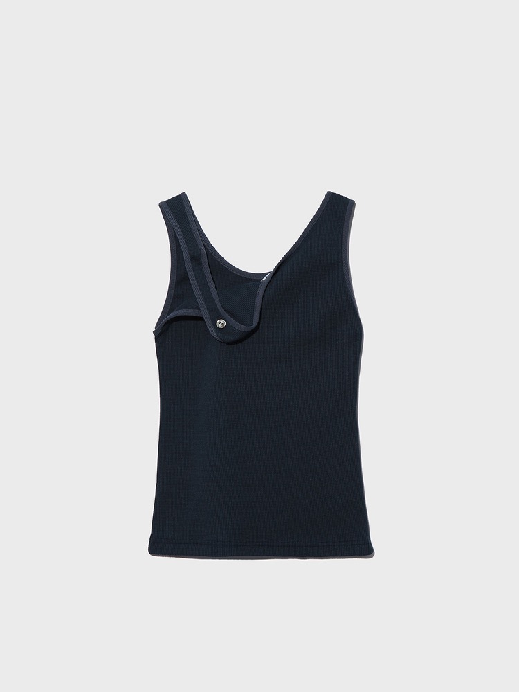 Stretched Out Tank Top [Navy]