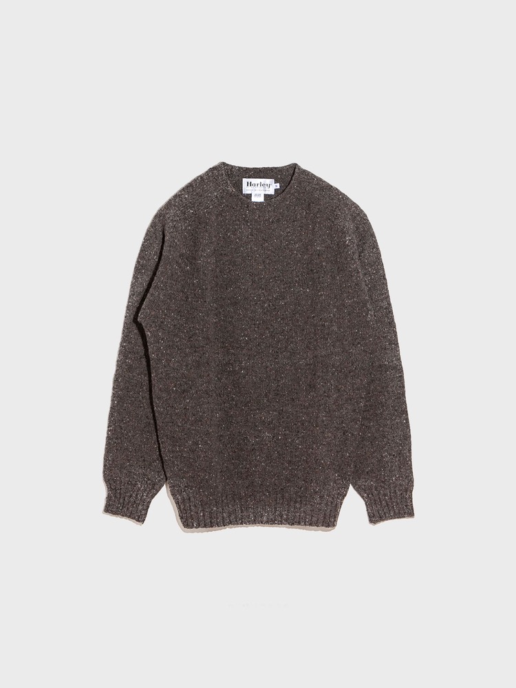 Donegal Crew Neck Sweater  [Staffa]
