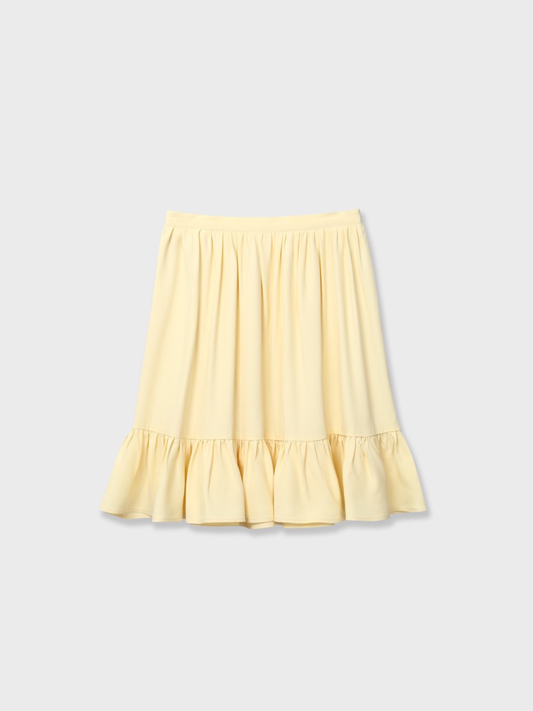 Lovely Ruffle Skirt [Butter]