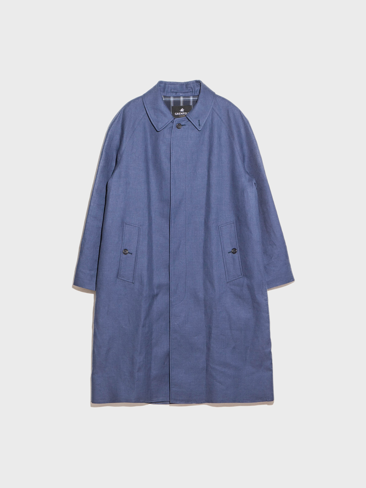 Campbell Linen Coat [Navy]