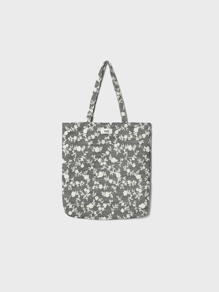 Eco Bag [Black Flower]
