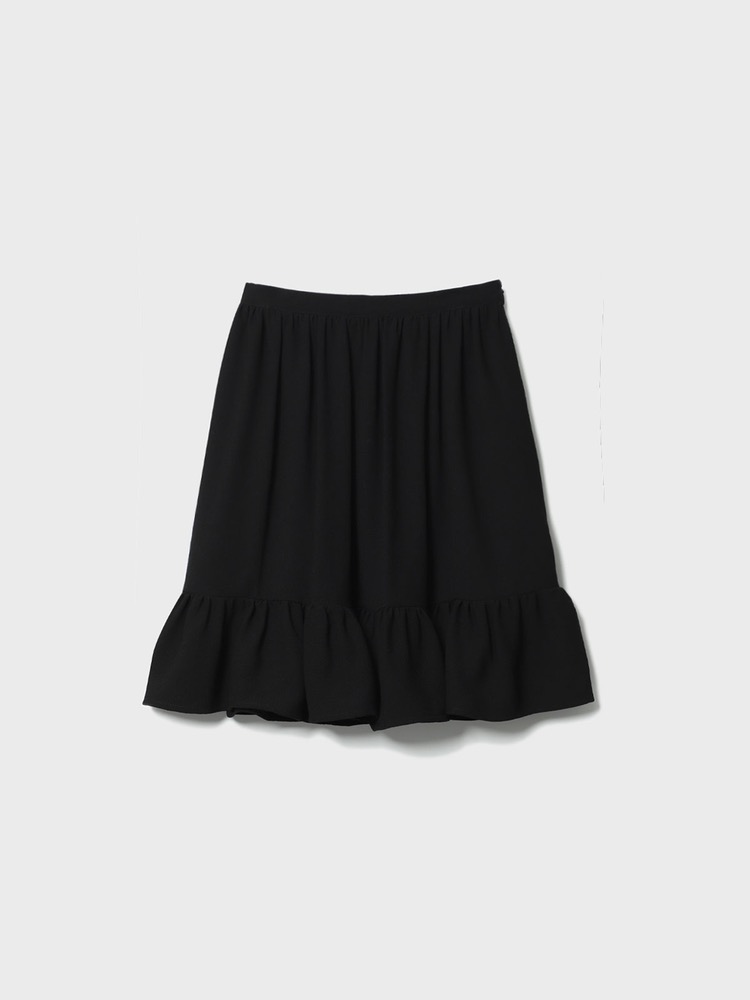 Lovely Ruffle Skirt [Black]